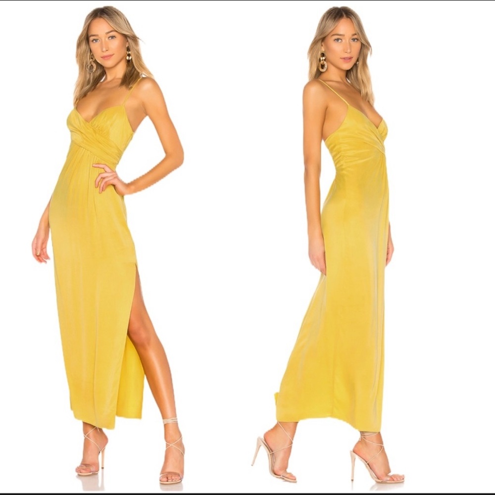 NBD yellow dress